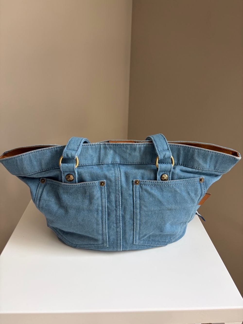 Patricia Nash Denim Tote - Picture 2 of 13